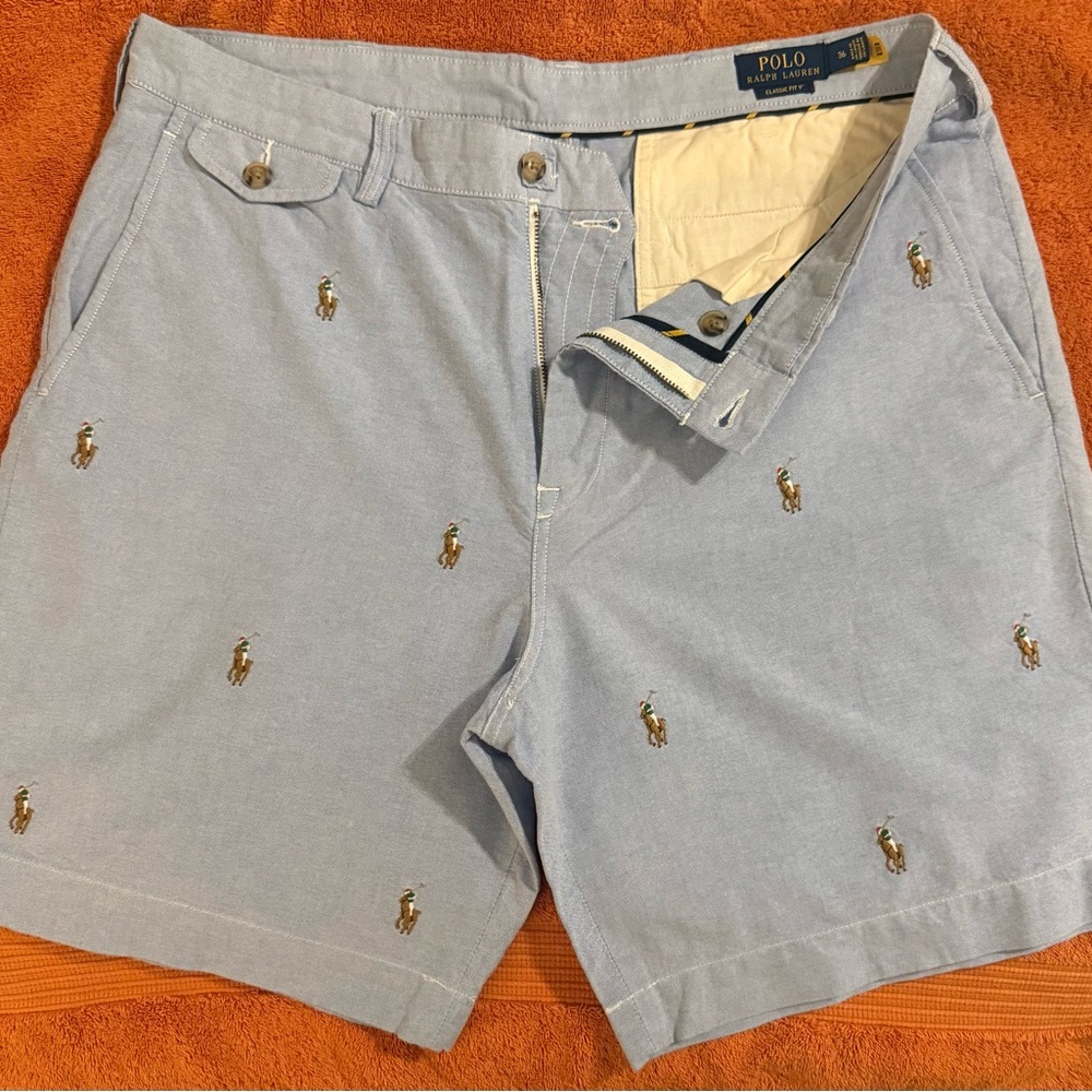 Polo by Ralph Lauren Light Blue Men's Shorts - Picture 2 of 3
